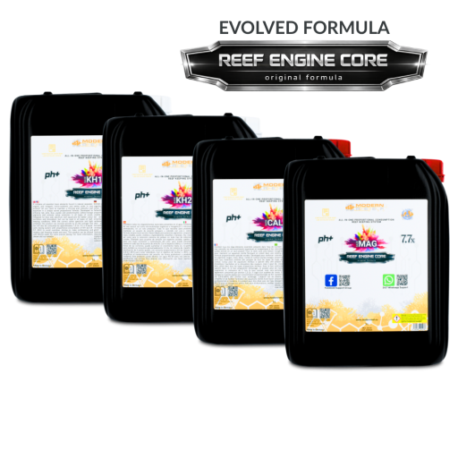 All-in-one Reef Keeping System (RKS) 4x5L Set REEF ENGINE CORE 7.7x High Concentrate