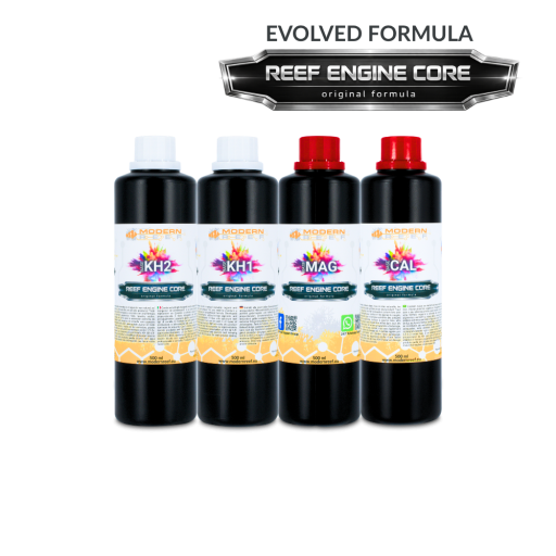All-in-one Reef Keeping System (RKS) 4x500 ml Set REEF ENGINE CORE 7.7x High Concentrate